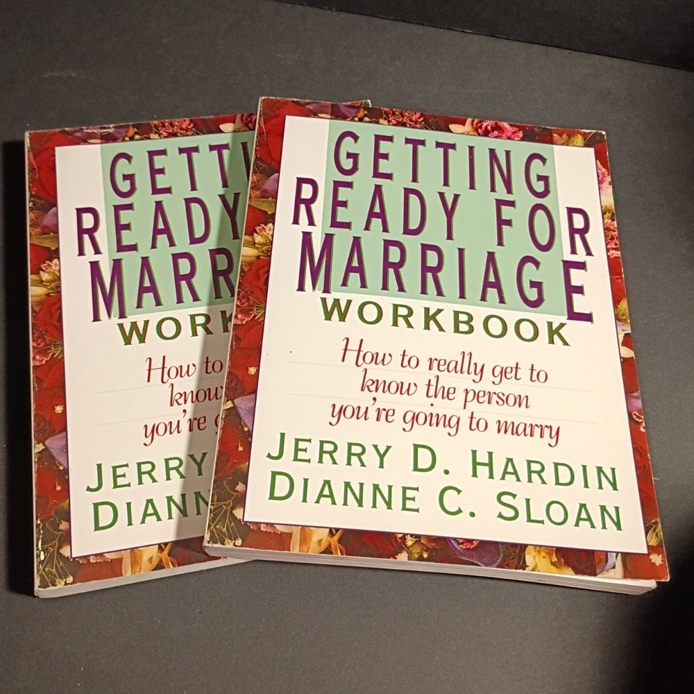 Hardin & Sloan Getting Ready for Marriage Workbook PB 1992 Christian Life